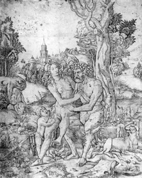 Eine Familie von Faunen, um 1510